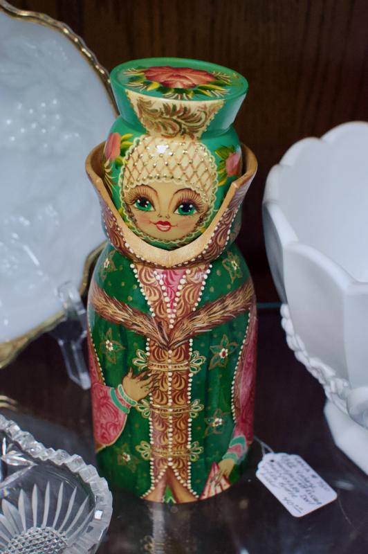 Rare vintage hand painted Russian Matryoshka doll