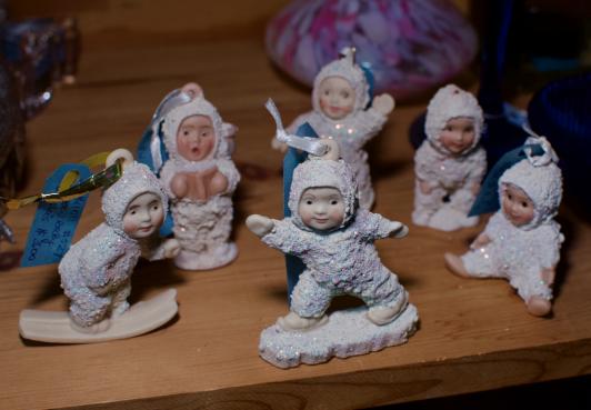 Snow baby ornaments