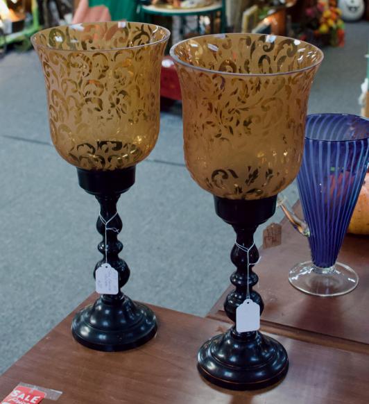 Tall candle holders