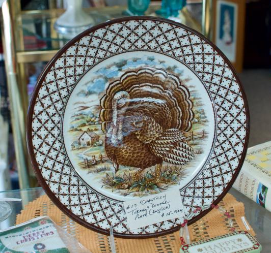 “Chantilly Turkey” dinner plate (English)