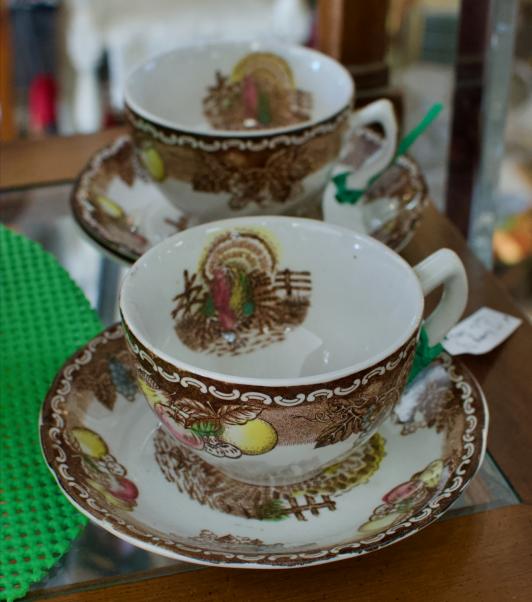 Vintage “King Tom” cup & saucer