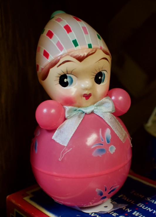 Vintage roly poly toy - very old & rare