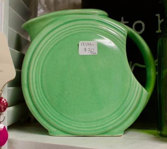 Fiesta green pitcher