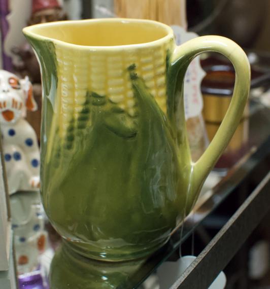 Vintage Shawnee pottery Corn King creamer