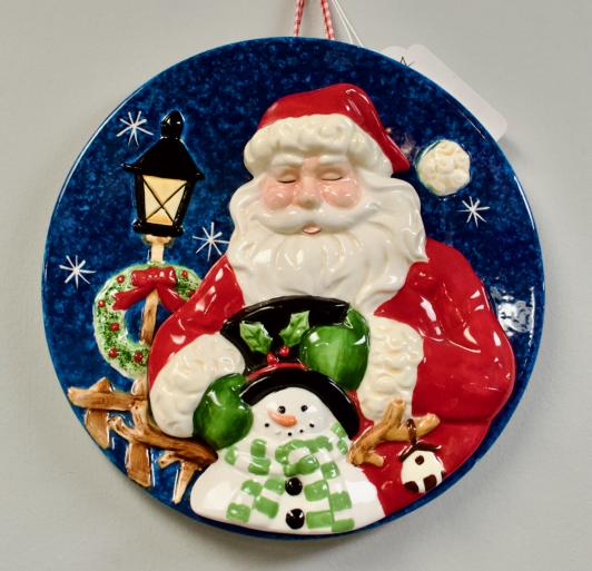 Santa plate