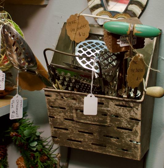 Vintage kitchen utensils