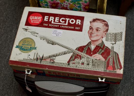 Gilbert 1950s rocket launcher erector set