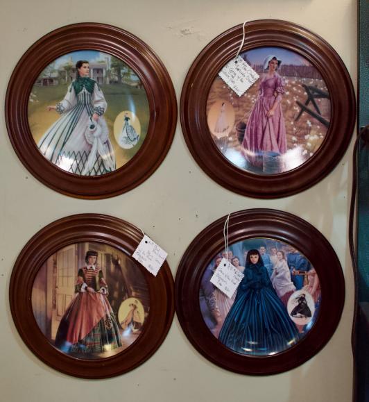 Gone with the Wind collector plates