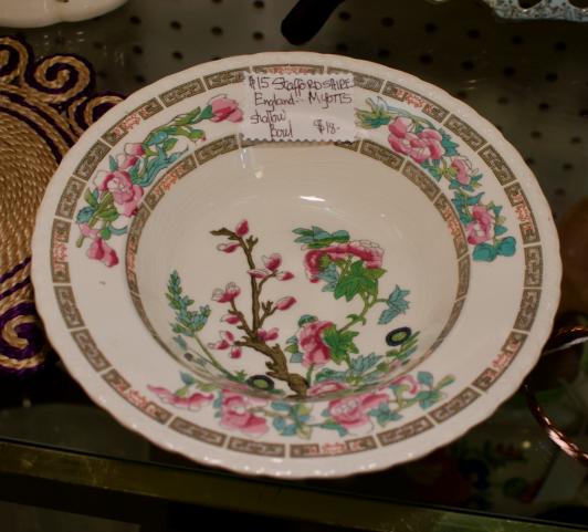 Staffordshire England - Myotts shallow bowl