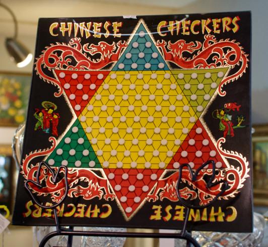 Chinese checkers plate - Two’s Company