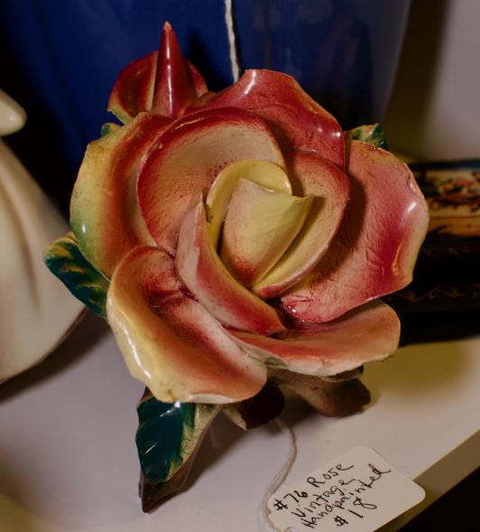 Rose - vintage handpainted