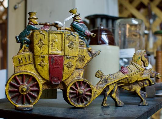 Grand London Royal Mail coach door stop