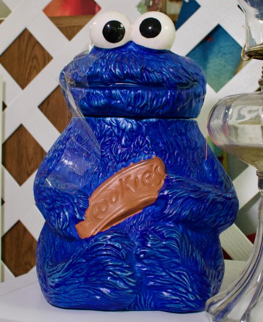 Cookie Monster cookie jar