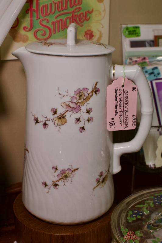 Cherry blossom ice water pitcher
