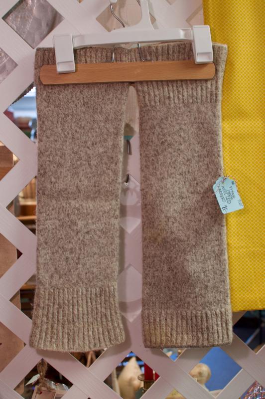 Vintage 1980s wool leg warmers