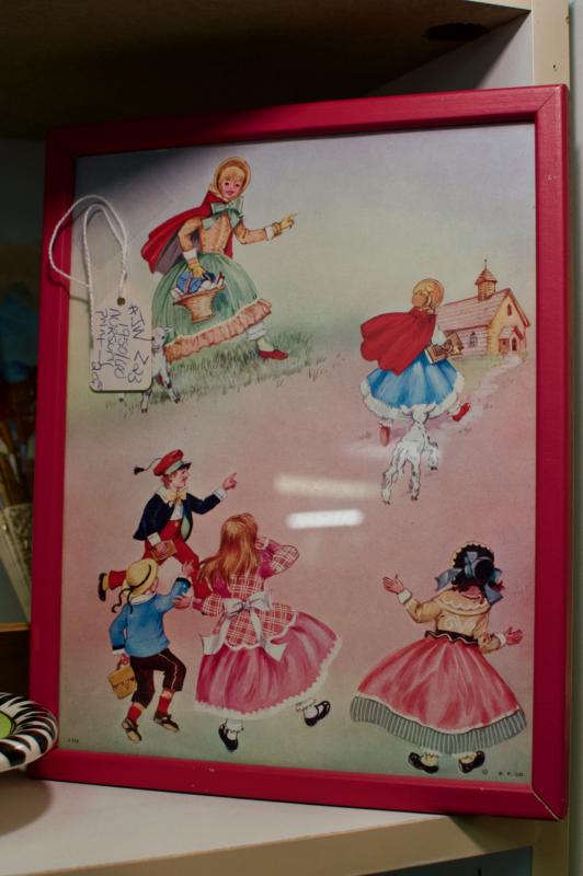 1950/60 nursery print