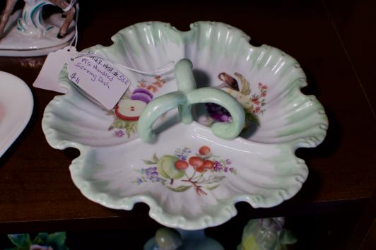Vintage handled serving dish