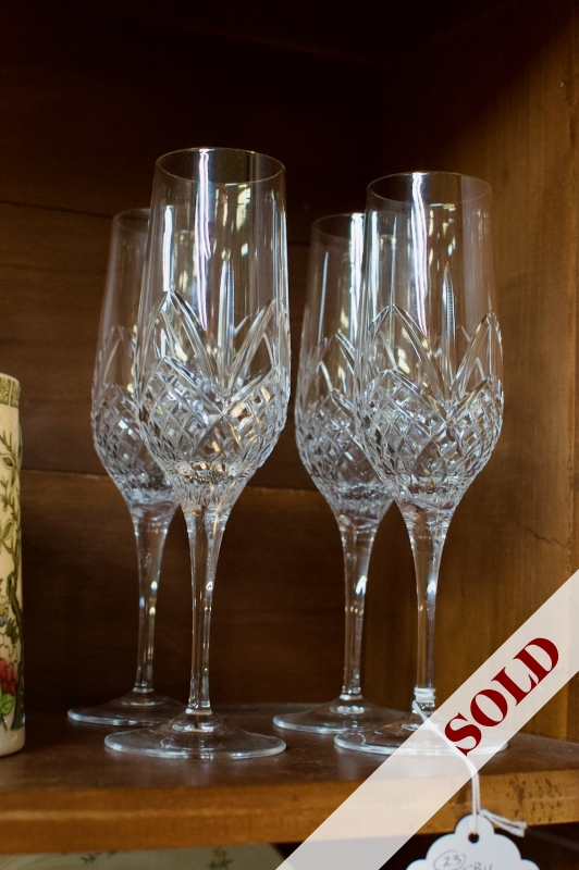 Set of 4 Royal Dutch goblets