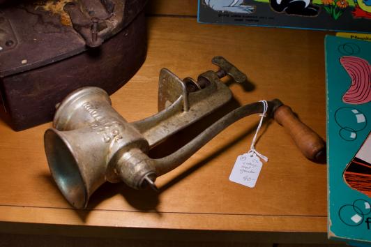 Vintage meat grinder