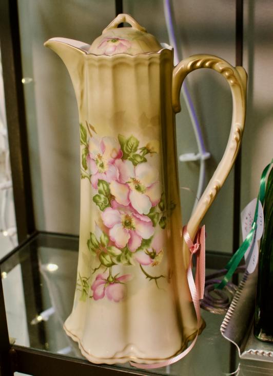 Nippon hand-painted pitcher