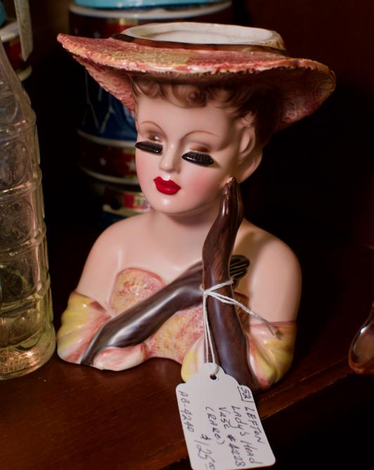 Lady’s head vase #4228 (rare)