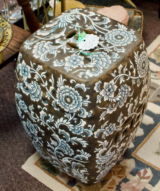 Chinese style garden bench