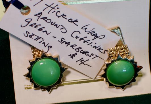 Hickok wrap around cufflinks