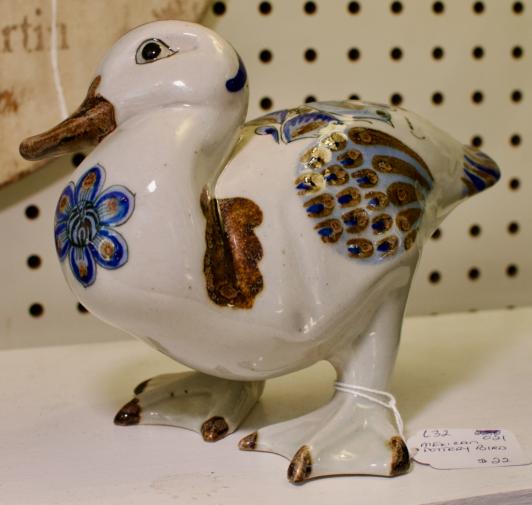 Mexican pottery bird