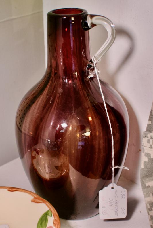 Vintage amythest jug