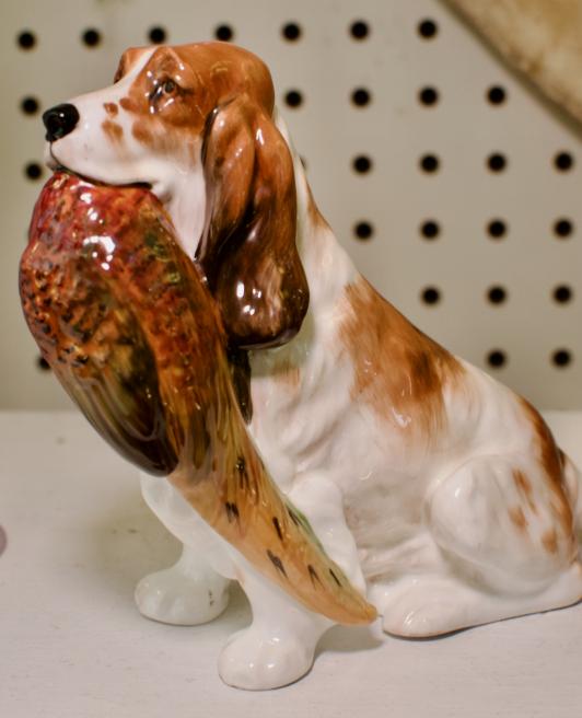 Royal Doulton cocker spaniel w/ pheasant