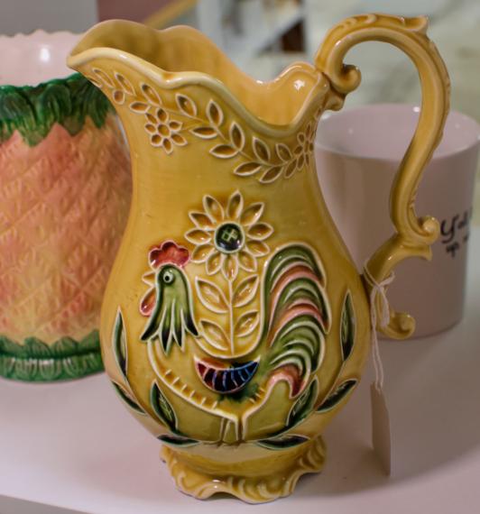 Napco ware rooster pitcher