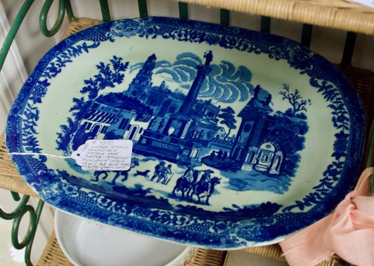 Vintage highly collectible Victoria ware platter