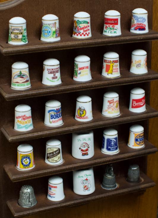 Assorted thimbles