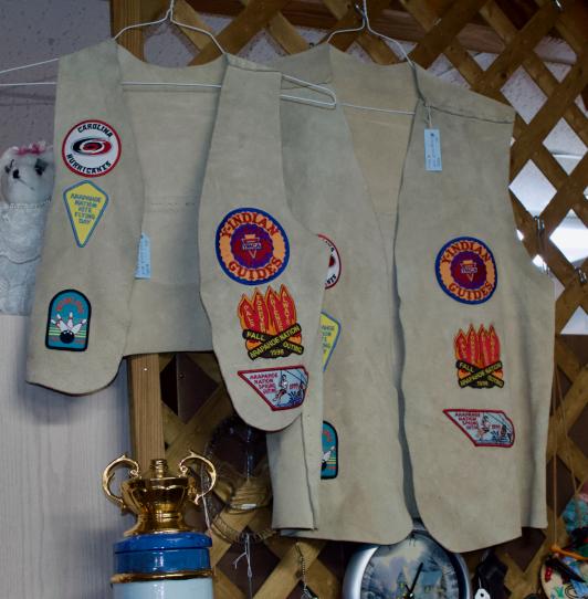 Small & large scout vests