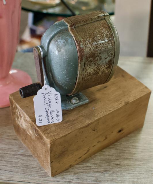 Vintage Boston pencil sharpener