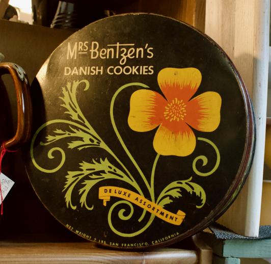 Mrs Bentzen’s Danish cookies tin