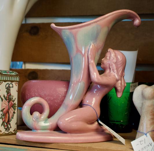 Haeger nymph vase