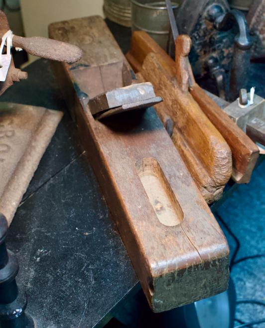 Antique plane