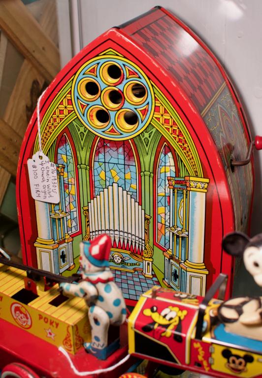J. Chein wind up church organ