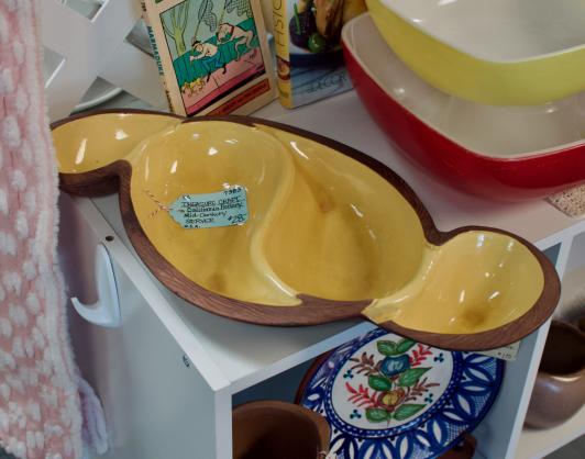 Treasure Craft California Pottery mid century server