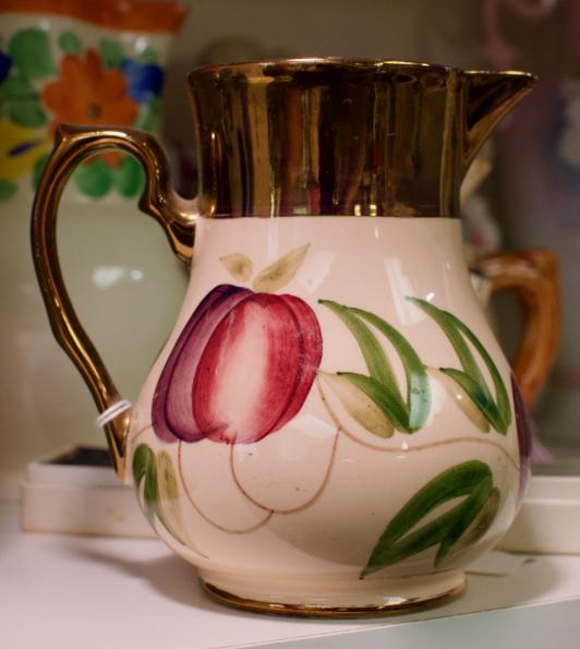 Wade pitcher - hand painted, England