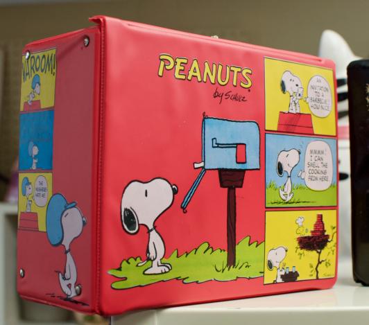 Peanuts box & thermos