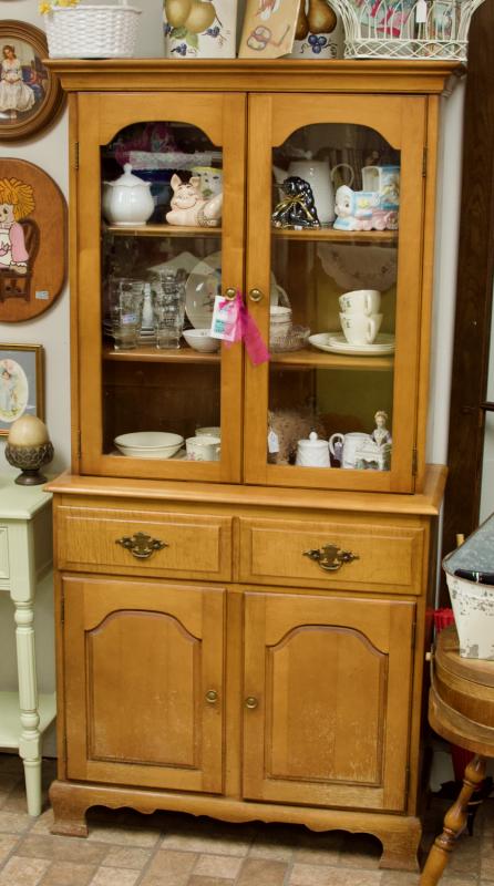Vintage tea cabinet