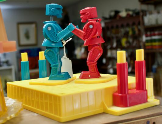 Rock ‘em sock ‘em robots game