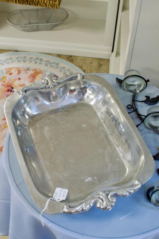 Silver tray