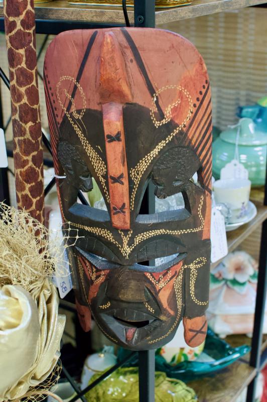 African Jambo mask - Kenya, handcrafted