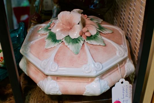 Flower Italian serving dish