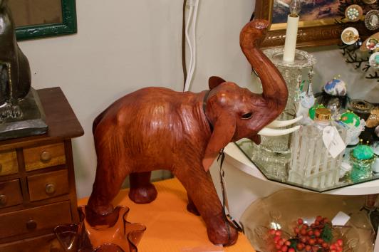 Leather elephant