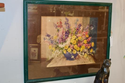 Vintage floral picture
