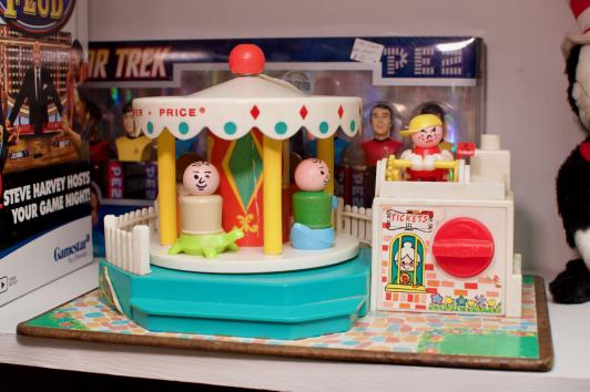 Vintage Fisher Price merry-go-round